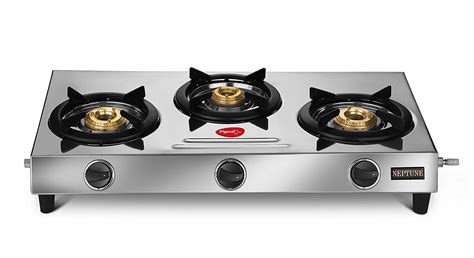 pigeon steel gas stove 3 burner